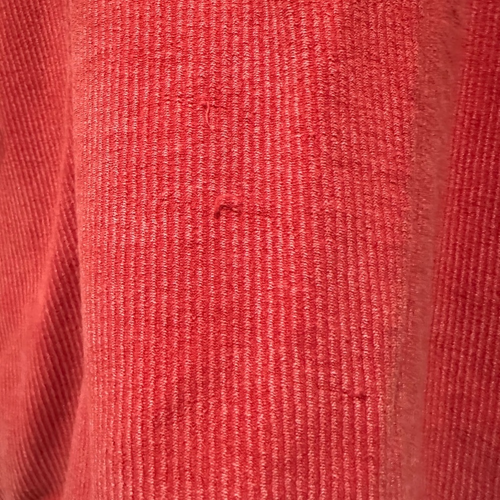 Red USA Women's ribbed sweater - Picture 5 of 9